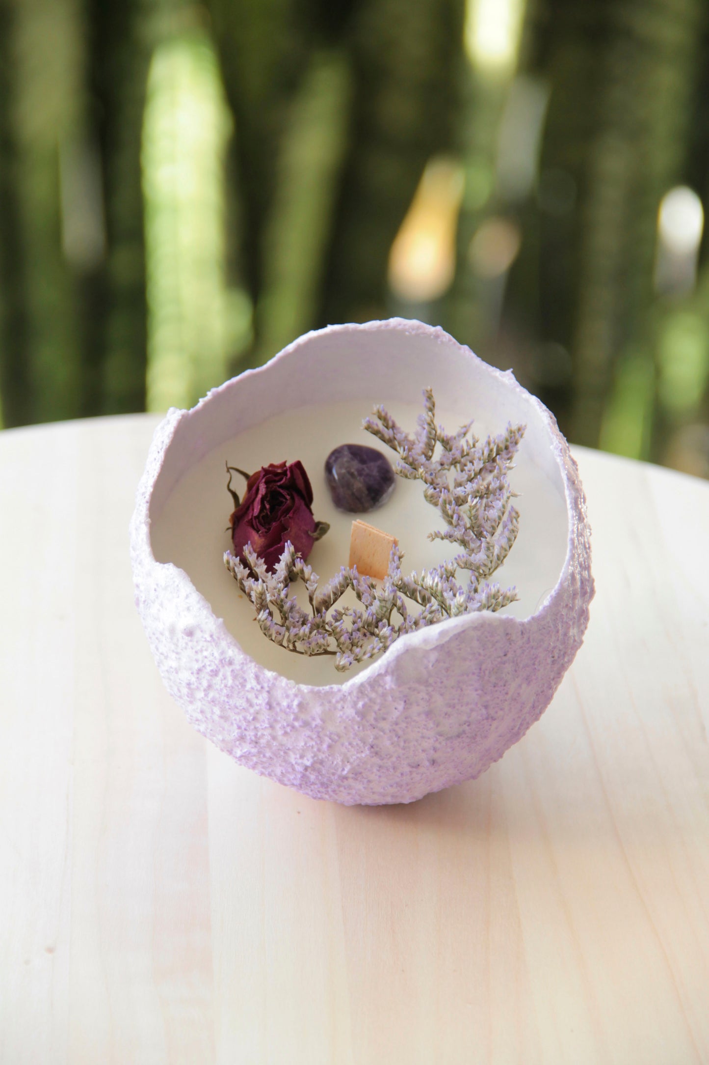 Vela Cuarzo Amatista