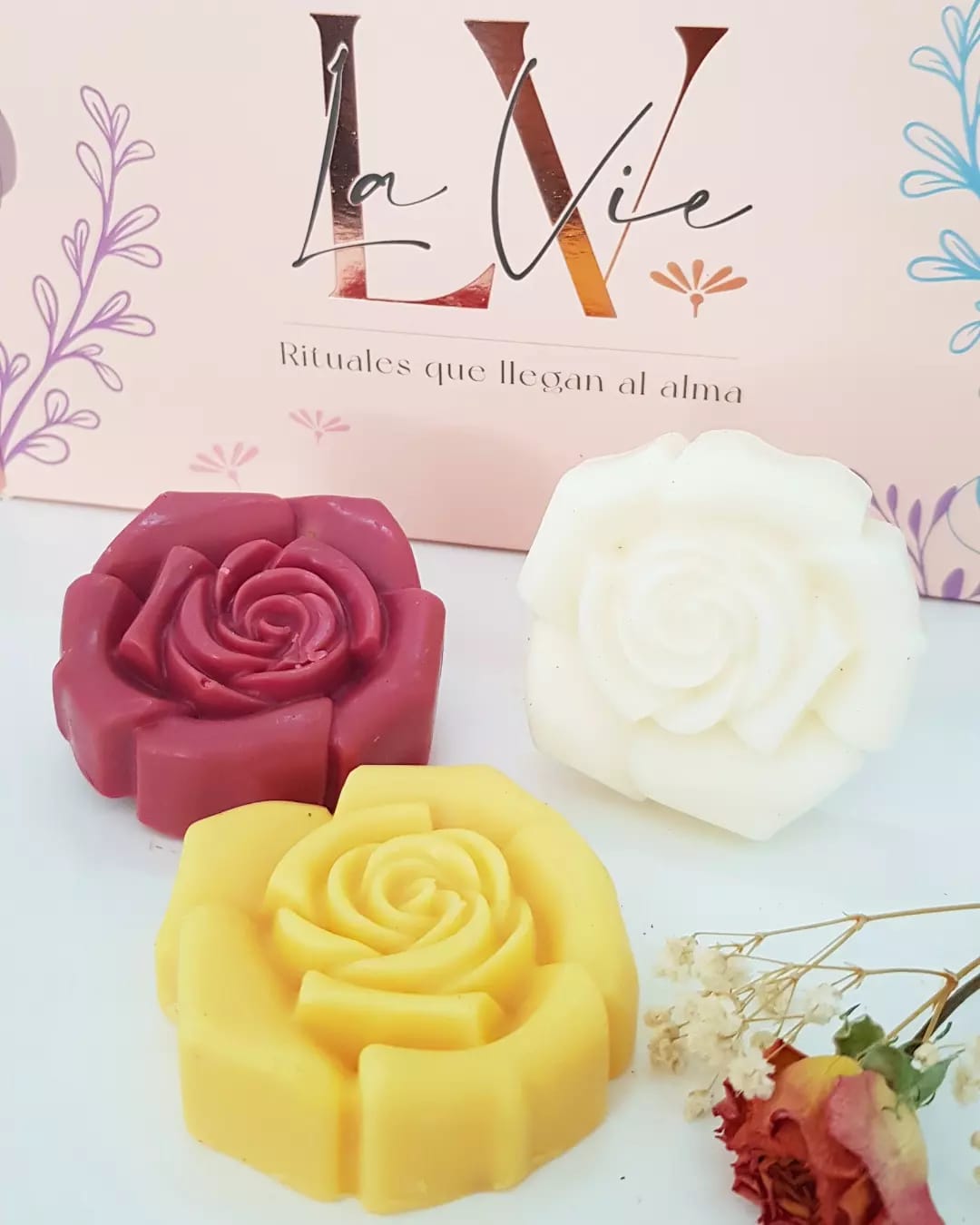 Trio de jabones con intenciones