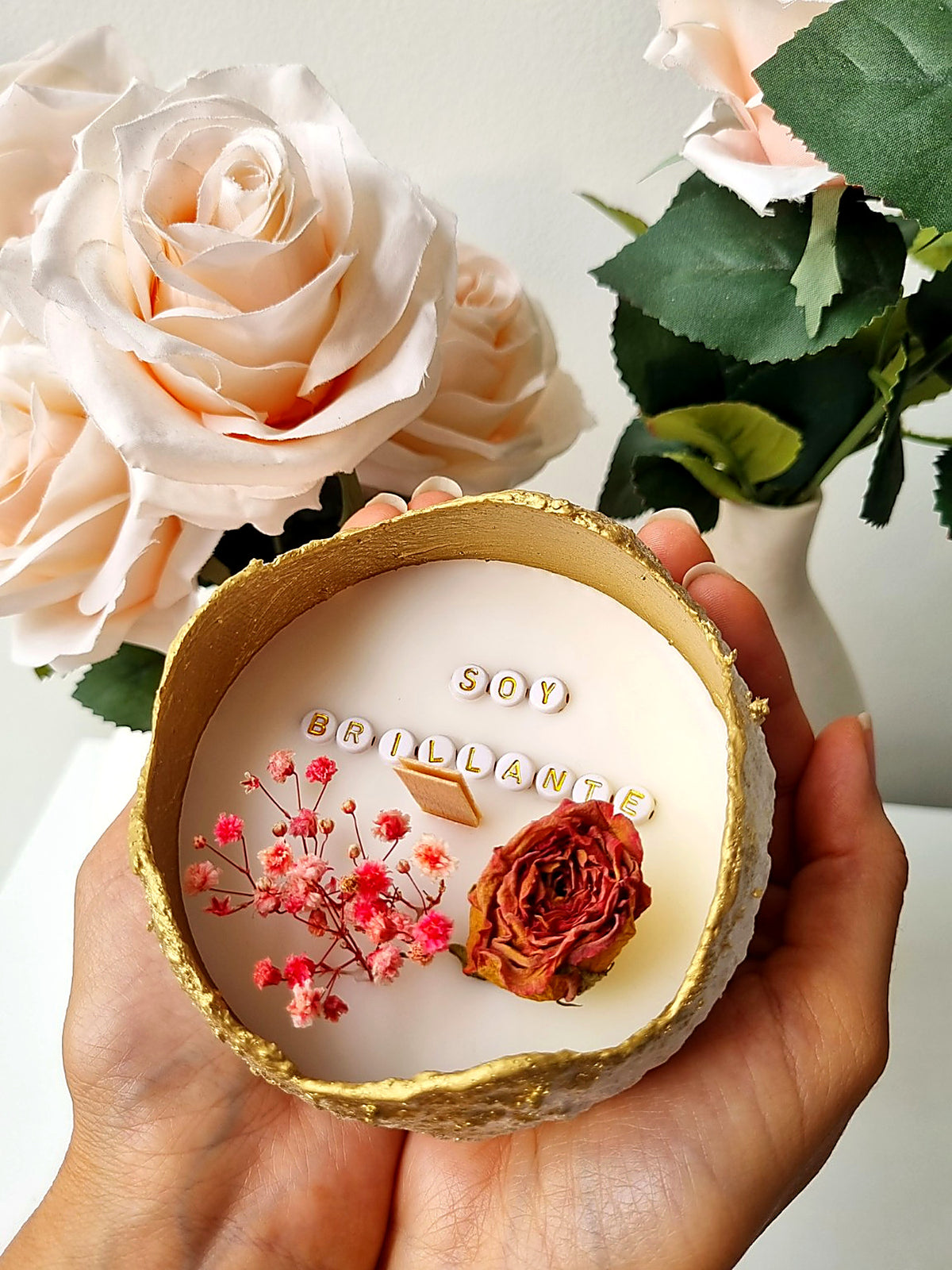 Vela con Frase Personalizada