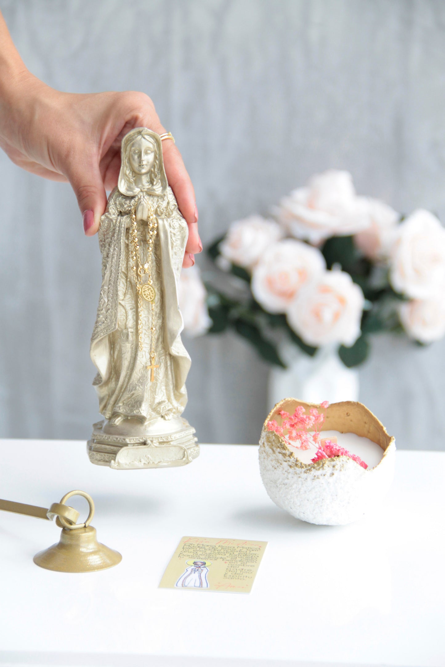 Ritual a la virgen Rosa Mistica