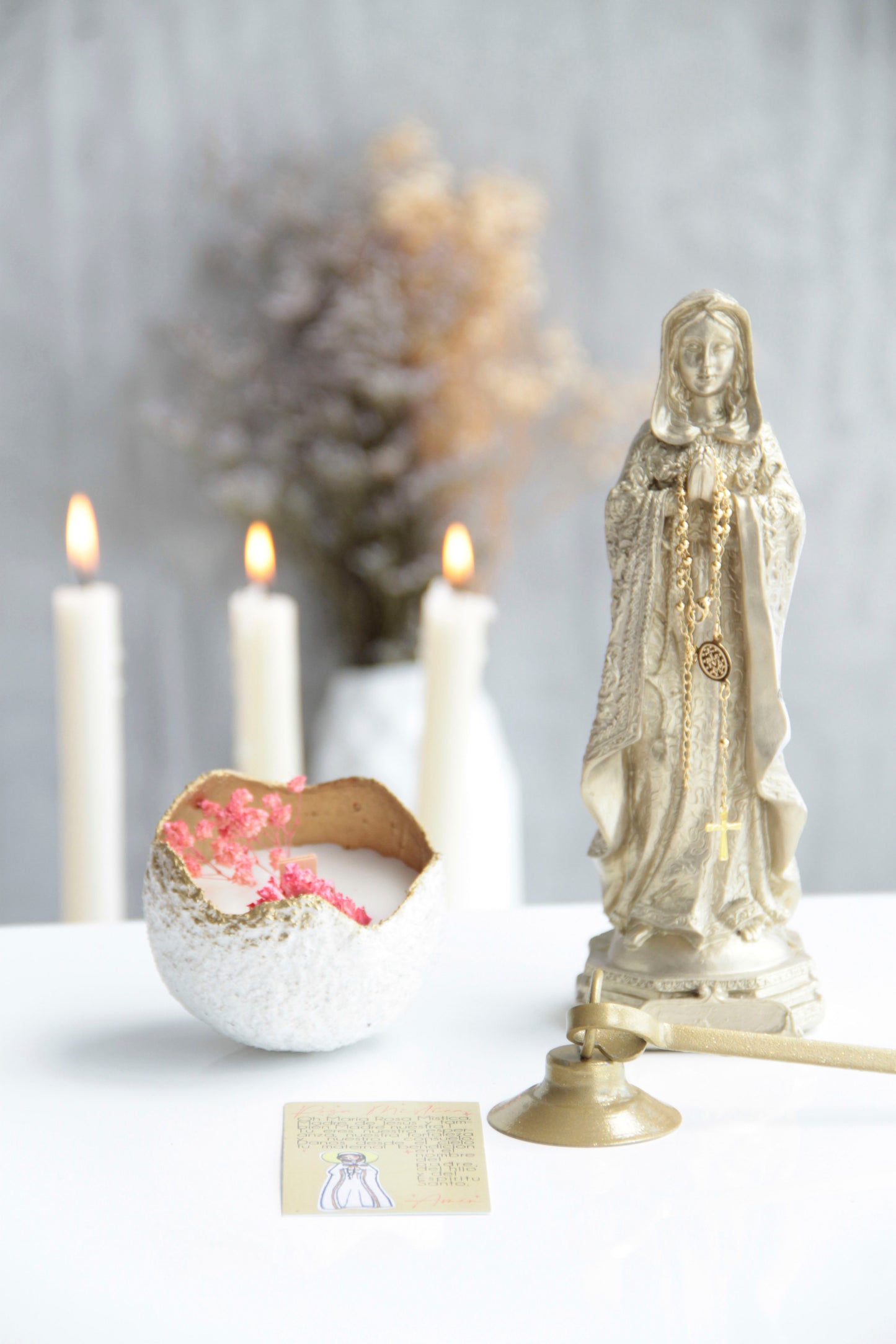 Ritual a la virgen Rosa Mistica